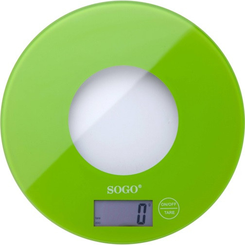 Весы кухонные SOGO SS-3965-G 5 кг зеленые Київ - зображення 1