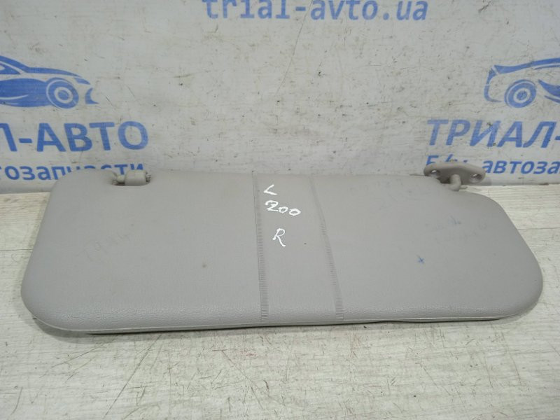 Козырек солнцезащитный правый Mitsubishi L200 KB 2.5 ДИЗЕЛЬ 4D56U 2006 (б/у) Киев - изображение 2