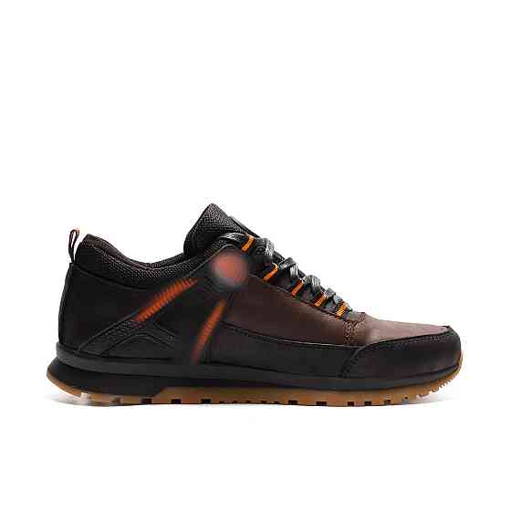 Мужские кожаные кроссовки Performance footwear Chocolate Київ