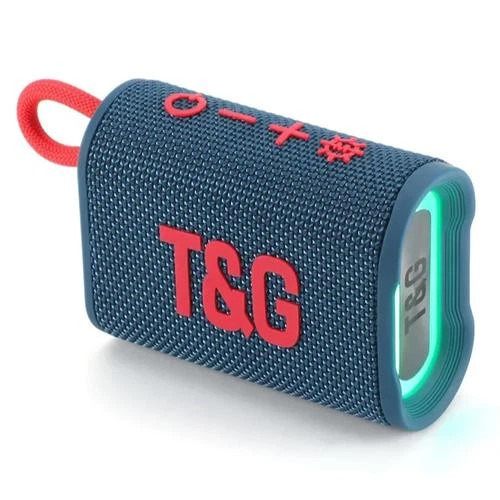 Колонка портативная Bluetooth T&G TG396 blue синяя Киев - изображение 1