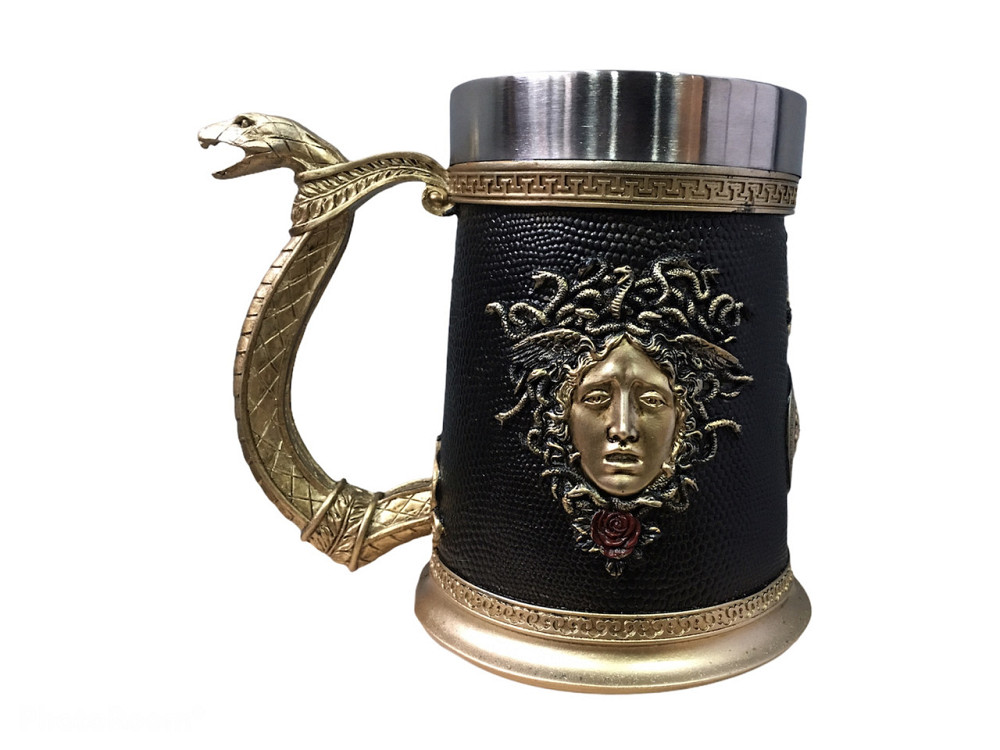 Кружка Чашка Бокал Викинг Воин таинство 3 Молот Тора Нержавеющая Сталь (код 00510) Киев - изображение 5