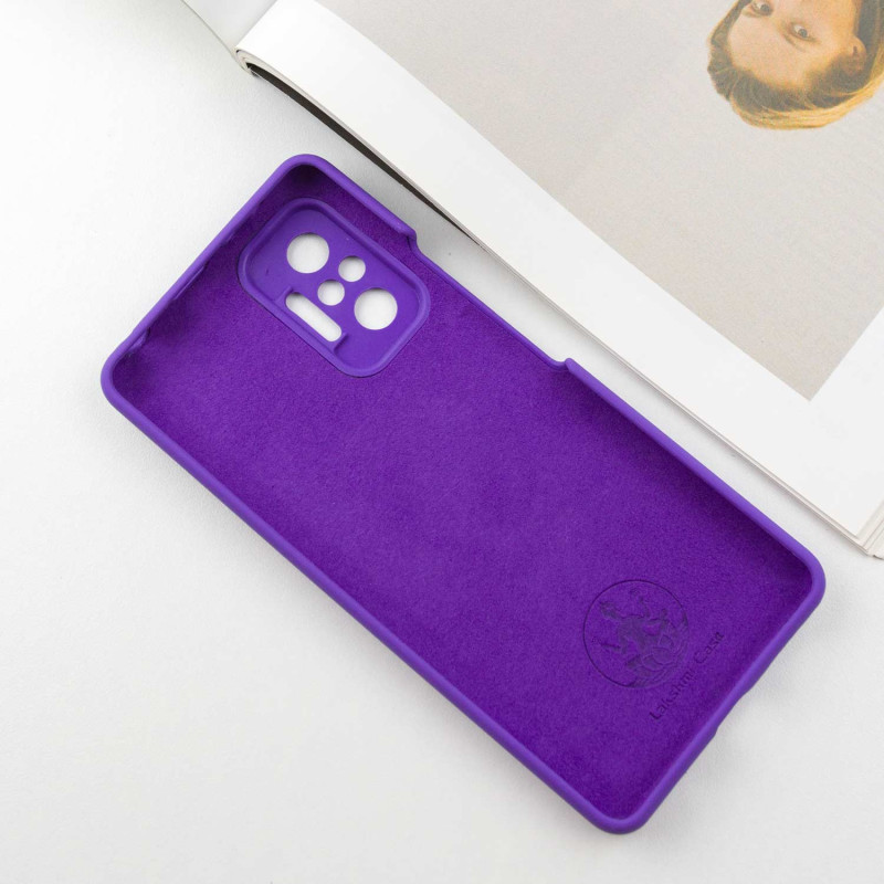 Чехол Silicone Cover Lakshmi Full Camera (AAA) для Xiaomi Redmi Note 10 Pro / 10 Pro Max Херсон - зображення 3