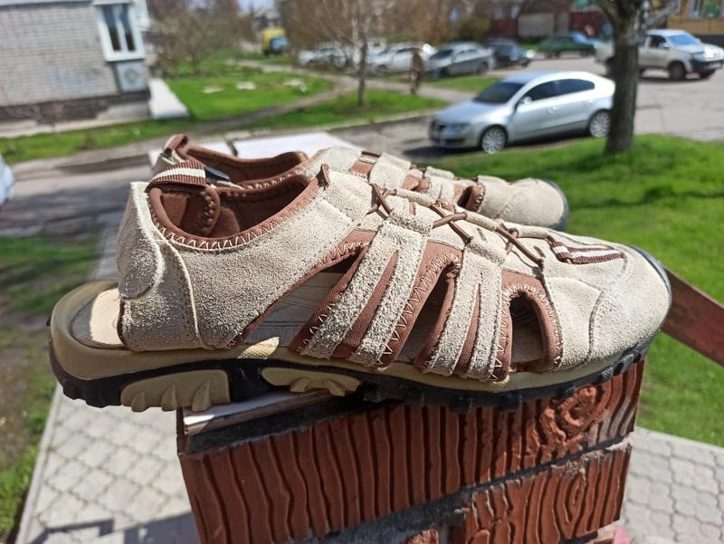 Комфортні шкіряні босоніжки, сандалії Верхнеднепровск - изображение 1