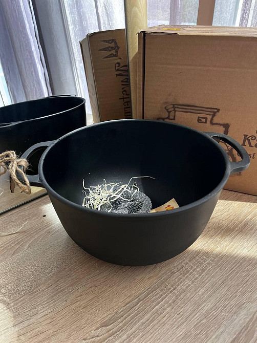 Казан чугунный Maysternya 5л Т403 Одесса - изображение 10