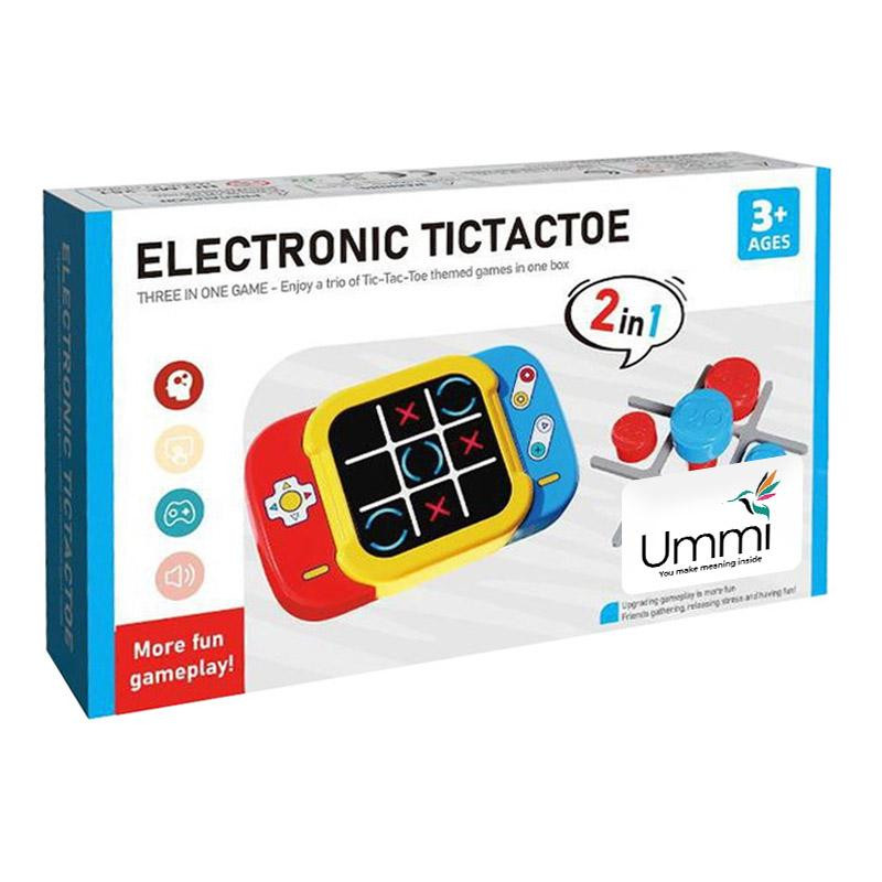 Портативная интерактивная игра Ummi ME-252 2in1 Electronic Tic-Tac-Toe Херсон - зображення 5