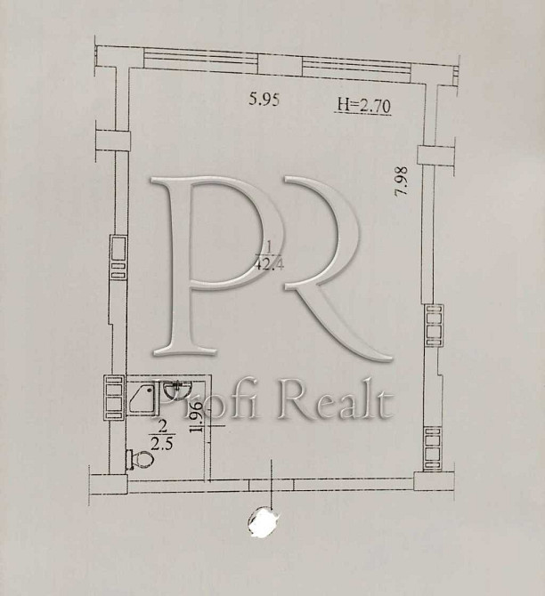 продажа 1-к квартира Киево-Святошинский, Вишневое, 27000 $ Вишнёвое - изображение 7