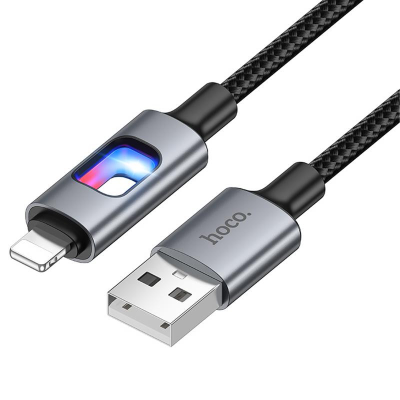 Дата кабель Hoco U144 New USB to Lightning 2.4A (1.2m) Херсон - изображение 3