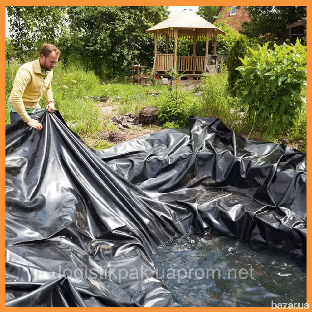 Пленка полиэтиленовая 3x100м|90мкм|черная Харків - зображення 6