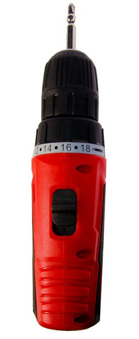 Дрель-шуруповерт аккумуляторная MPT 16 V Li-ion 1.5 Ач 2 скорости 0-400/1450 об/мин 10 мм 2 АКБ кейс Харків - зображення 4