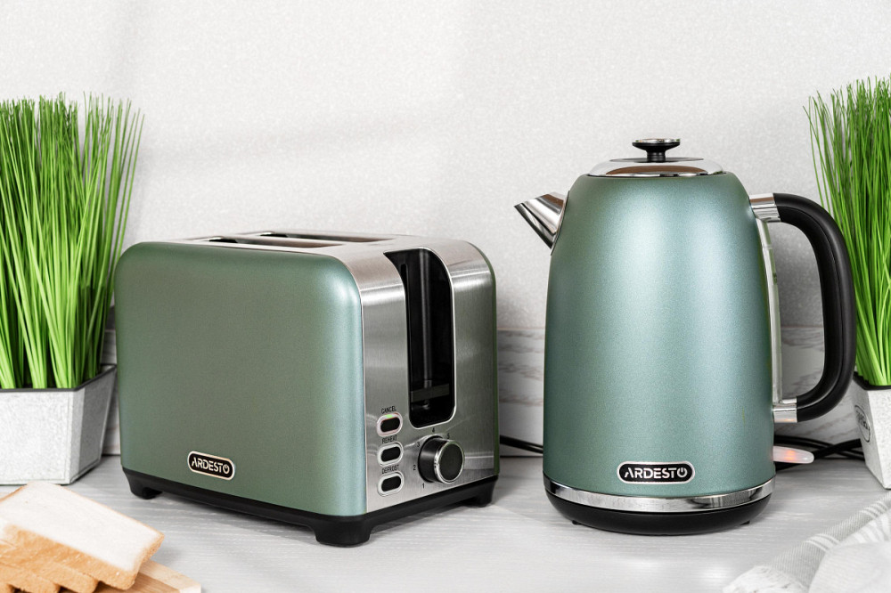 Электрочайник Ardesto EKL-F400G 1,8 л Київ - зображення 3