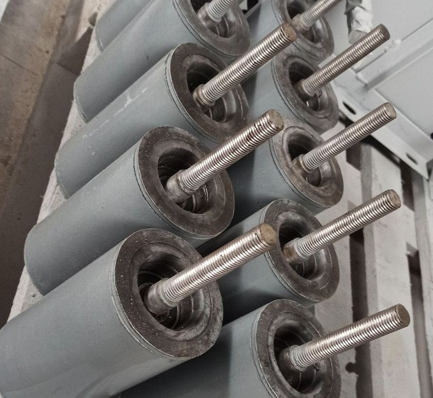 Ролик транспортерный дефлекторный центрирующий граната Киев - изображение 6