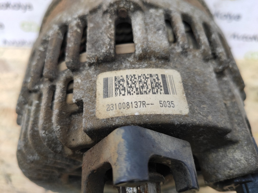 Генератор 185A Renault Master III 2.3 dci 2010-2018 (231008137R) Ковель - зображення 3