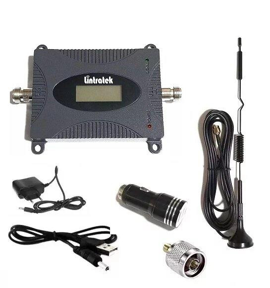 Усилитель сотовой связи и беспроводного интернета CDMA 800 LTK-1465 (824-894 MГц), комплект для авто Днепр - изображение 1