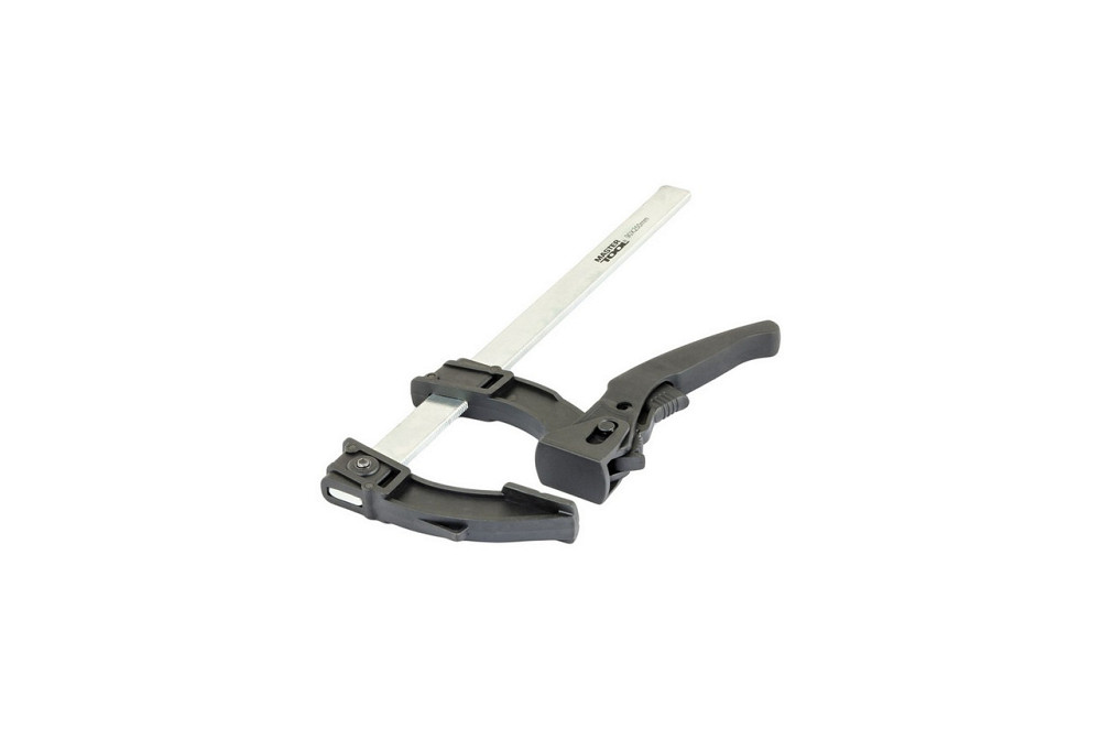 Струбцина столярная MASTERTOOL F-Type быстрозажимная 250х90 мм 600 Н 07-0014 Харьков - изображение 2