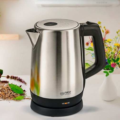 Електрочайник First FA-5411-2 1.7 л серебристый Київ - зображення 1