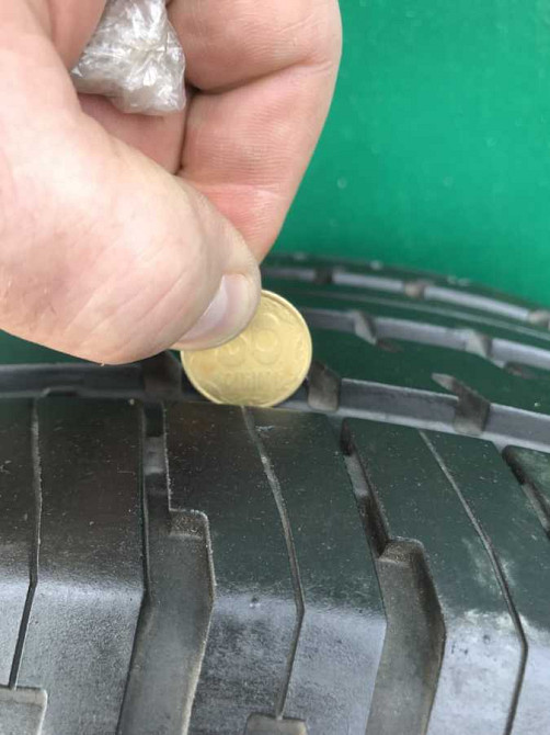 Резина Шина GOOD-YEAR 225/55/R17 лето, без повреждений и без латок, Київ - зображення 3