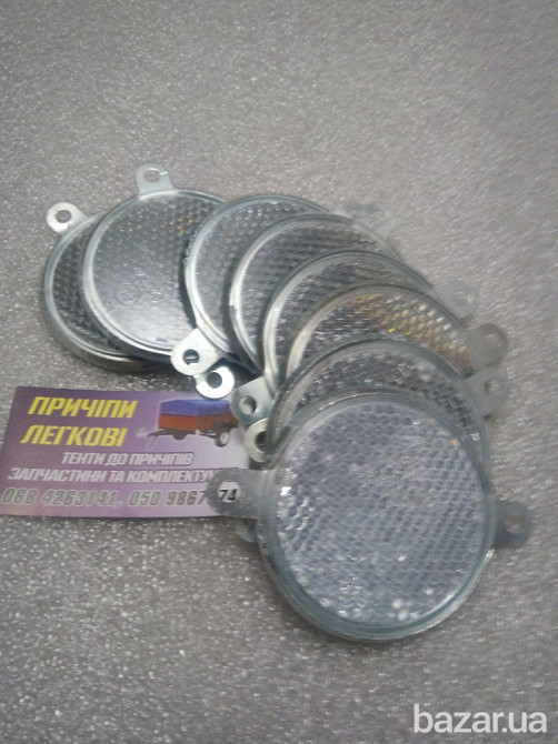 Світловідбивач білий передній ФП-312 Барышевка - изображение 6