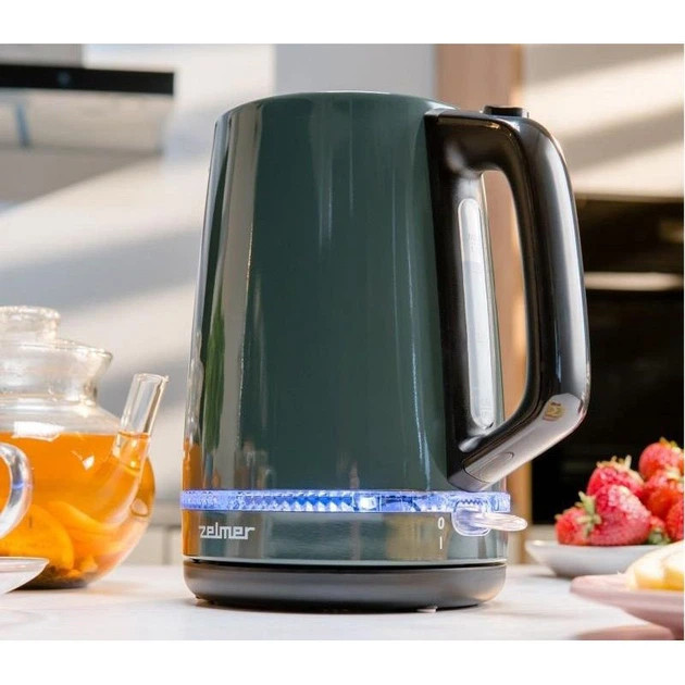 Електрочайник ZELMER ZCK7921G 1.7 л серый Київ - зображення 6