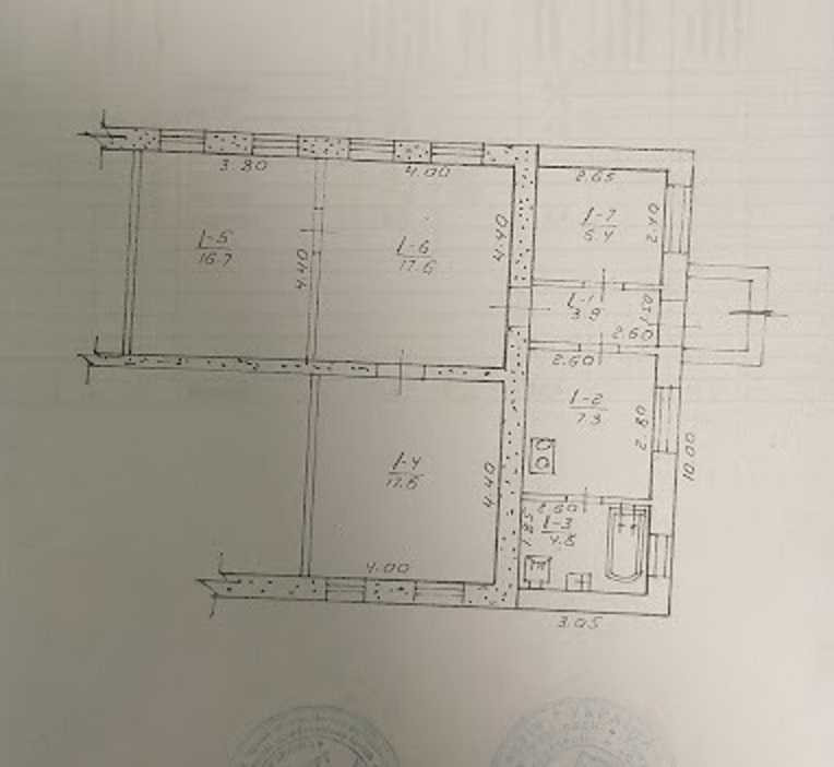 продажа 3-к квартира Фастовский, Фастов, 42000 $ Фастів - зображення 11