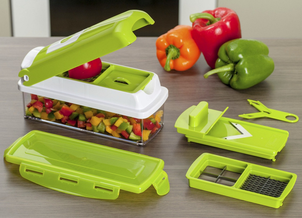 Овощерезка Найсер Дайсер, Nicer Dicer Plus измельчитель Одеса - зображення 2