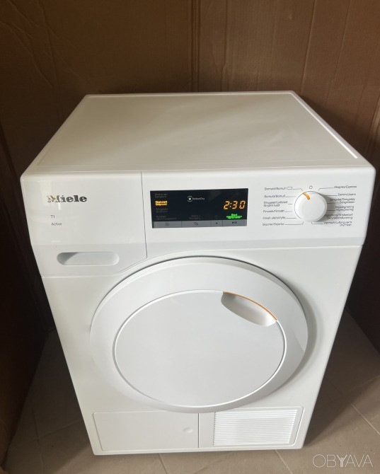 2023рік Сушка сушильная машина Miele TCA230WP Active з тепловим насосом 1, 1кВт Бережани - зображення 1