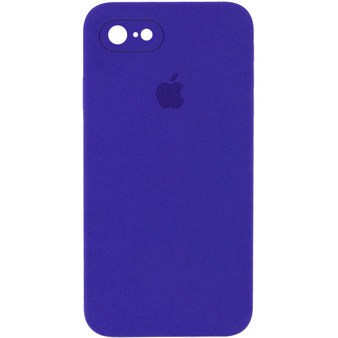 Чехол Silicone Case Square Full Camera Protective (AA) для Apple iPhone 6/6s (4.7") Херсон - изображение 12