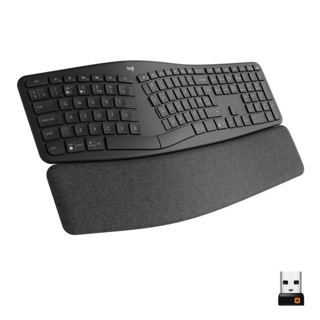 Клавиатура компьютерная безпроводная Logitech ERGO K860 Bluetooth/Wireless UA Graphite L920-010352 г Київ - зображення 1