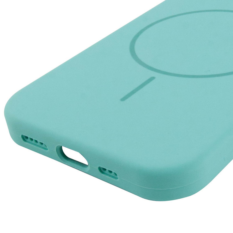 Чехол Silicone Case Full Protective (AA) NO LOGO with MagSafe для Apple iPhone 15 (6.1") Херсон - изображение 5