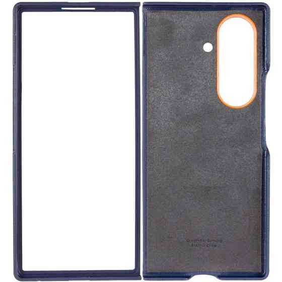 Кожаный чехол Leather Case (AAA) with stand для Samsung Galaxy Z Fold7 Херсон