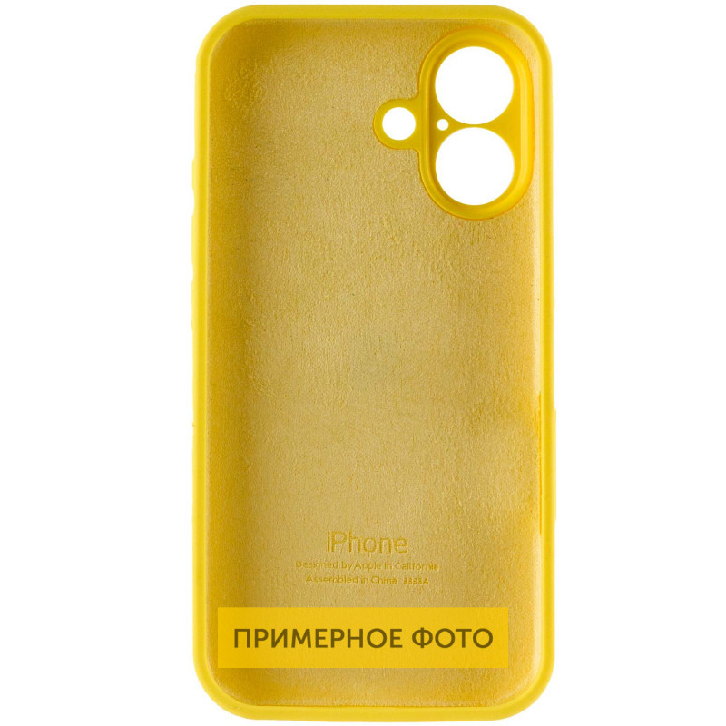 Чехол Silicone Case Full Camera Protective (AA) для Apple iPhone 16 (6.1") Херсон - изображение 6