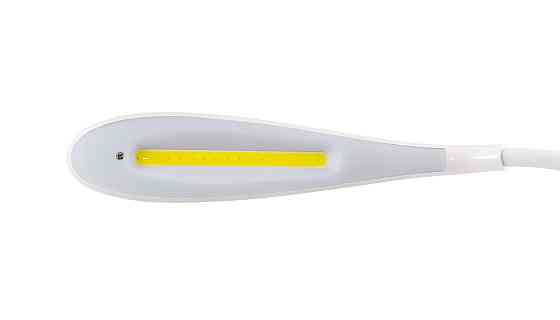 Лампа настольная гибкая MASTERTOOL 125х100х350 мм COB LED USB/3xAA ABS 94-0814 Харків