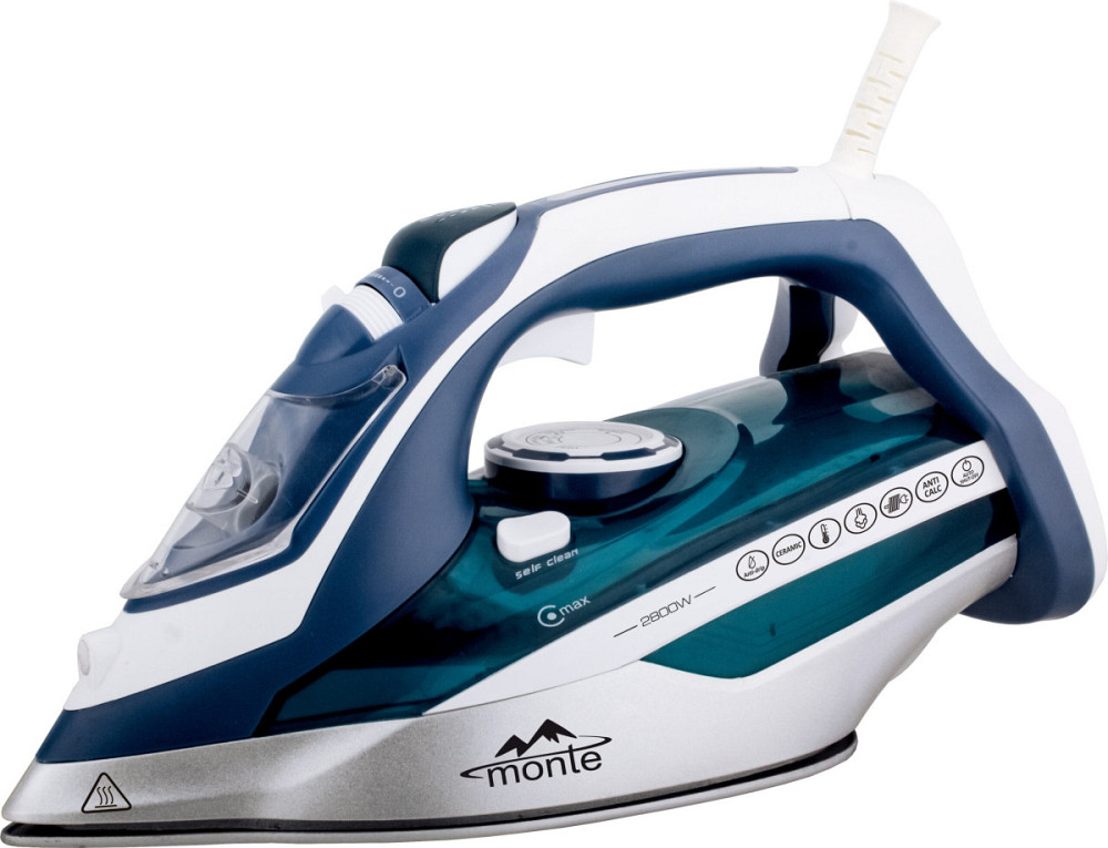 Утюг Monte MT-1517 2800 Вт синий Київ - зображення 1