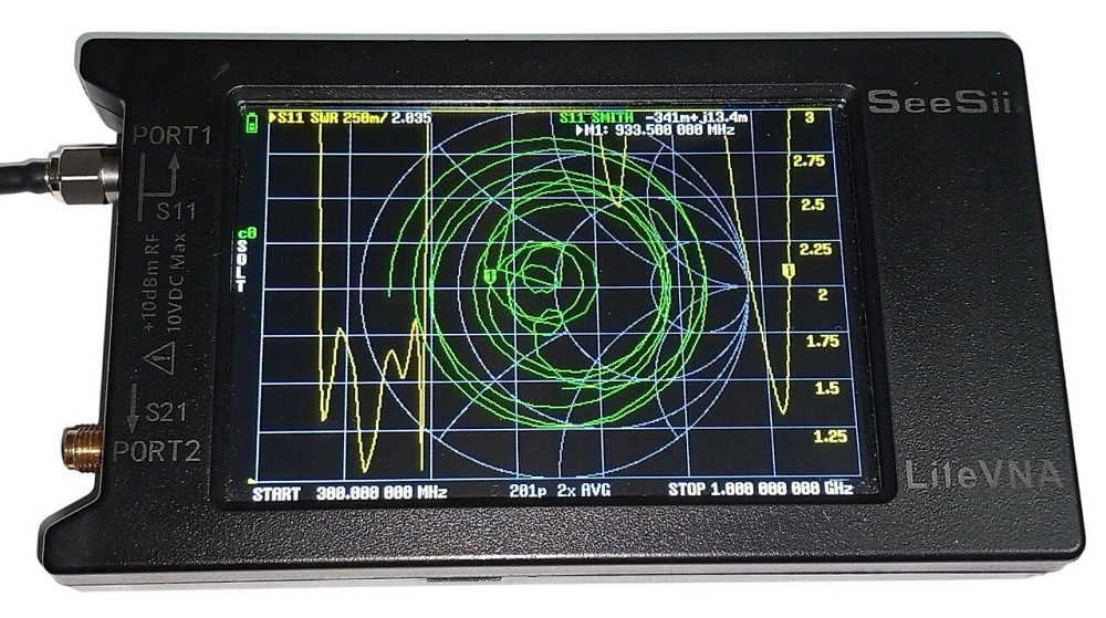 Антенна Yagi 360-480/890-930/1240-1395/1550-3200 МГц 8 дБ, до 25 Вт, кабель 50 cм N-female (штырь) Дніпро - зображення 6