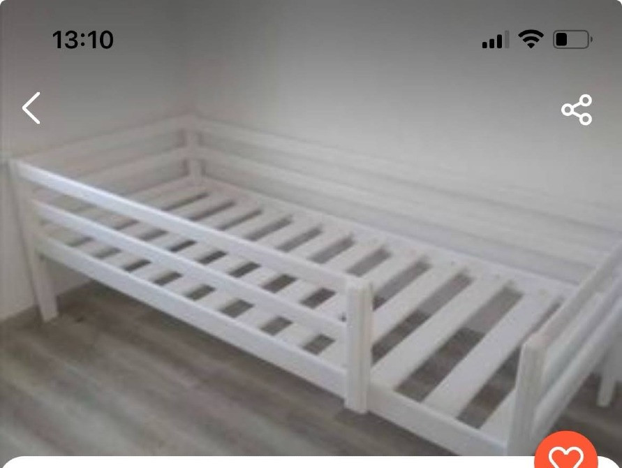 Кровать односпальная из натурального дерева 3000 грн Київ - зображення 3