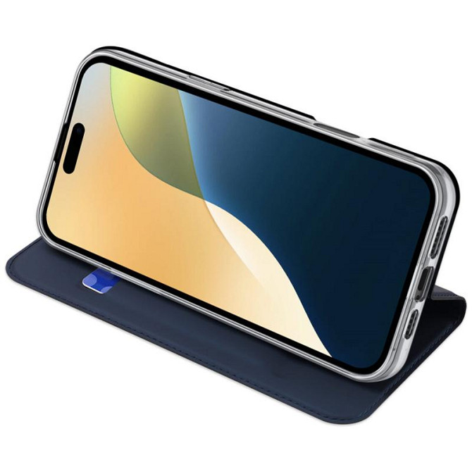 Чехол-книжка Dux Ducis с карманом для визиток для Apple iPhone 16 (6.1") Херсон - зображення 11