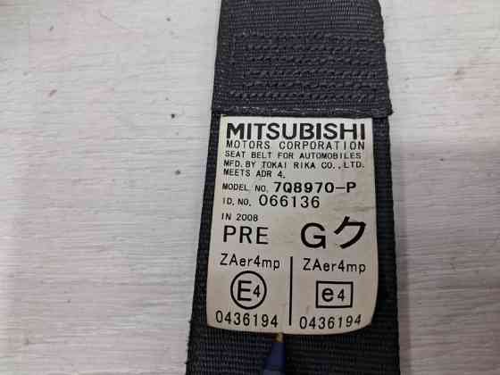 Ремень безопасности передний левый Mitsubishi Lancer 2007-2017 7000A215XA (Арт. 60163) Киев