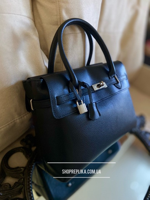 Велика жіноча шкіряна сумка з Італії — класична модель формату А4, акційна ціна TS00380 Киев - изображение 1