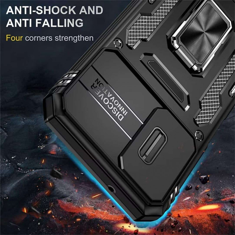 Ударопрочный чехол Camshield Army Ring для Samsung Galaxy S24 Херсон - зображення 7