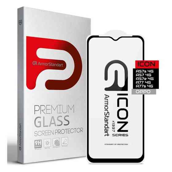 Захисне скло ArmorStandart Icon для OPPO A57s 4G/A57 4G/A57e 4G/A77 4G/A77s 4G (ARM64763) Харків