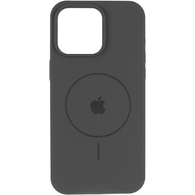 Чехол Silicone Case Full Protective (AA) V2 with MagSafe для Apple iPhone 15 (6.1") Херсон - зображення 2