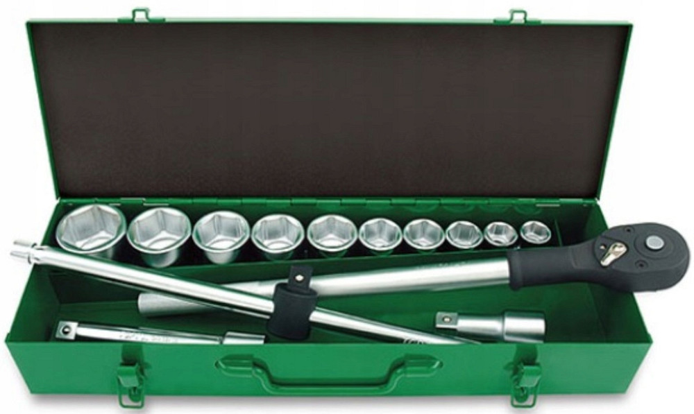 Набор головок с трещоткой TOPTUL 3/4" 14ед. (6-гр.) GCAD1405 Харьков - изображение 3