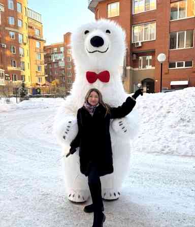 Білий ведмідь Кам’янське замовити мішку аніматора на день народження. Кам'янське (Дніпродзержинськ)