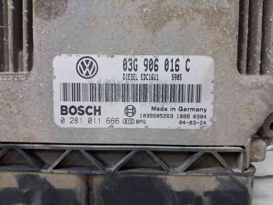 Блок управления двигателем Volkswagen Caddy 2K 1.9 DIESEL BJB 2003 (б/у) Київ