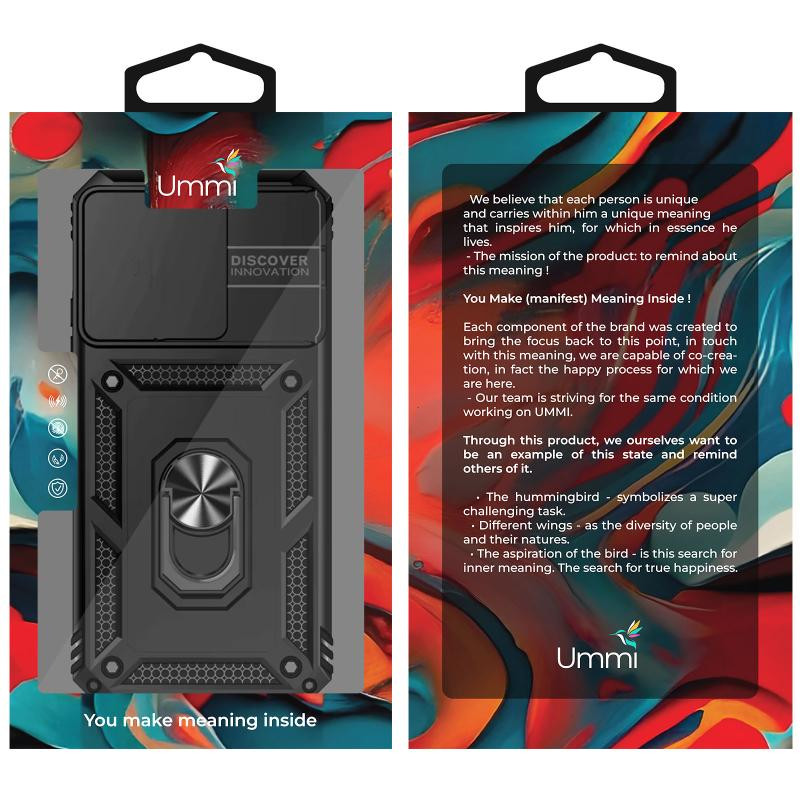 Чехол Ummi Camshield Serge Ring для Xiaomi Redmi 15C (Global) / Poco C85 (Global) Херсон - зображення 3