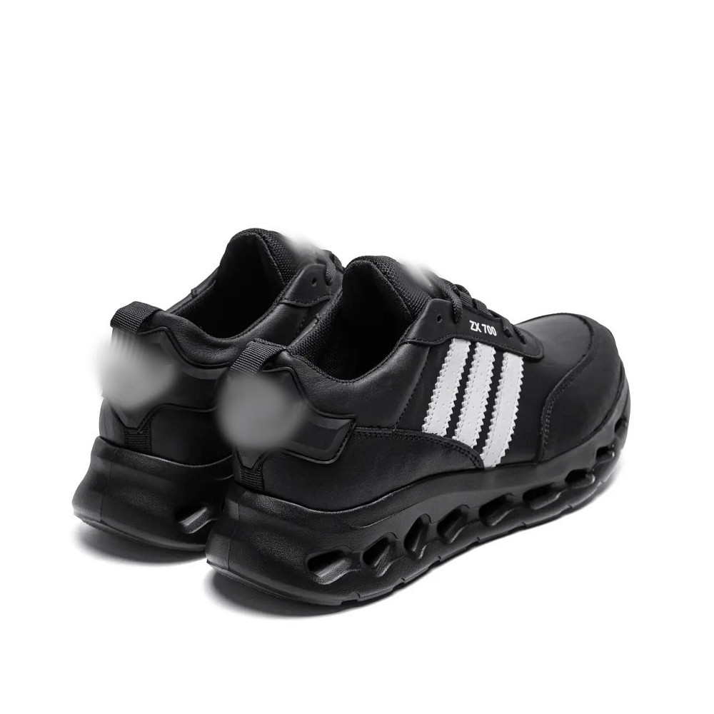 Мужские кожаные кроссовки Clasic Black Київ - зображення 4