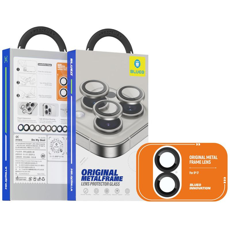 Защитное стекло BlueO Metal на камеру для Apple iPhone 17 (6.3") Херсон - изображение 2