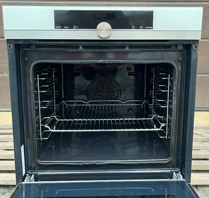 Духовка біле скло Siemens HB672GCW1 Made in Germany піроліз укр ру меню Бережаны - изображение 3