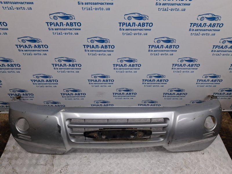 Бампер передний Mitsubishi Pajero Wagon 3 3.2 ДИЗЕЛЬ 4M41 1999 (б/у) Киев - изображение 2