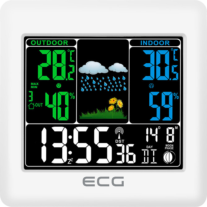 Метеостанция EСG MS-300-White Київ - зображення 3