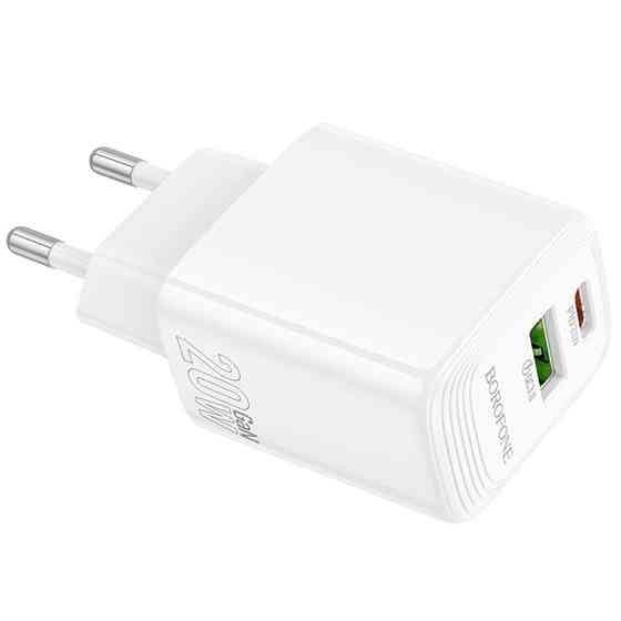 СЗУ Borofone BN27 Fuente PD20W+QC3.0 (1USB-A/1C) Херсон